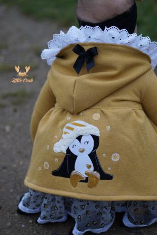 0,50 MTR. KuSCHLIGER GLITZER SWEAT - ALTMAUVE