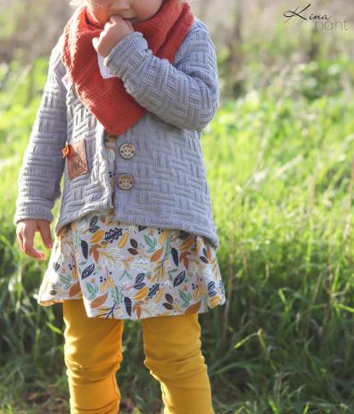 0,5 MTR. BIO SoMMER BAUMWOLL SWEAT/FRENCH TERRY SENF