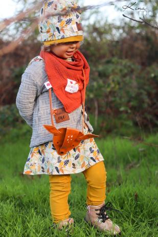0,5 MTR. BIO SoMMER BAUMWOLL SWEAT/FRENCH TERRY SENF
