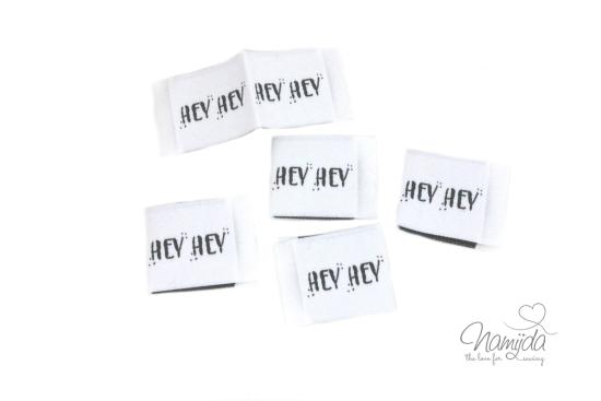 5 STCK. ♥ NAMIJDA EP WEBETIKETTEN - HEY HEY ♥