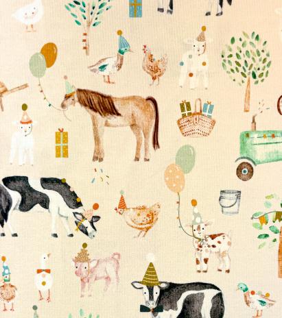 0,50 MTR. ♥ HAPPY FARM JERSEY ♥