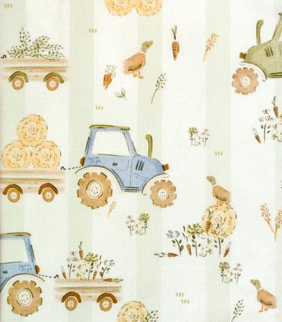 0,50 MTR. ♥ ERNTEZEIT TRAKTOR JERSEY ♥