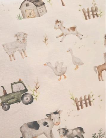 0,50 MTR. ♥ NATURAL FARM LOVE JERSEY ♥