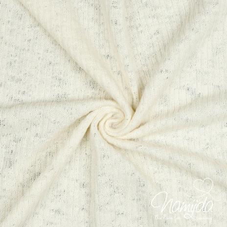 0,5 MTR.  ♥ WEICHER FEINSTRICK NATURAL ♥