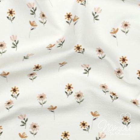 0,50 MTR. ♥ BLUMENWIESE JERSEY ♥