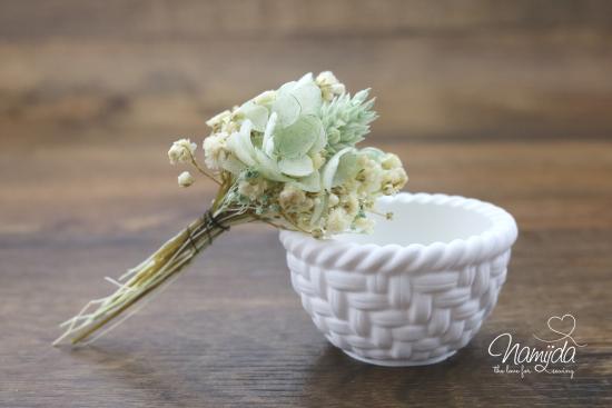 1 STÜCK - TROCKENBLUMEN STRÄUßCHEN MINT -