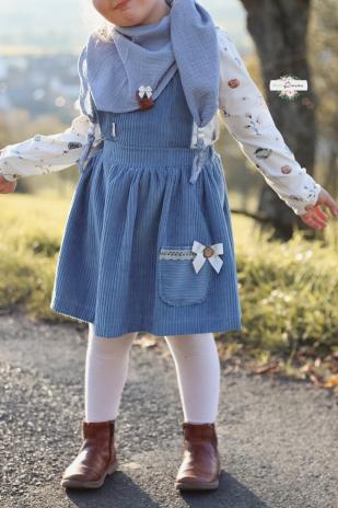 0,50 MTR. ♥ BREITCORD PuDERBLAU ♥