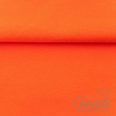 ♥0,5 Mtr. BIO Bündchen GLATT - ORANGE - Schlauch ♥