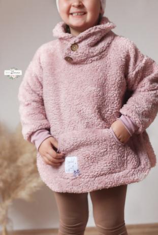 0,5 MTR. ♥ BAUMWOLL TEDDY / ZoTTEL RoSE