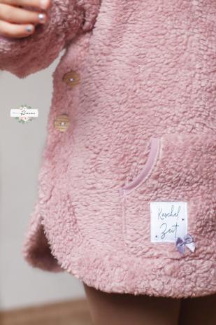 0,5 MTR. ♥ BAUMWOLL TEDDY / ZoTTEL RoSE