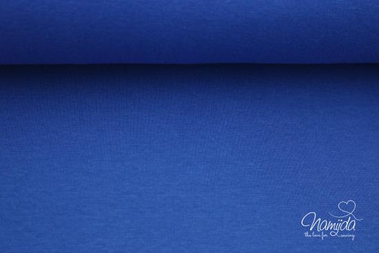 ♥0,5 Mtr. BIO Bündchen GLATT - ROYAL BLAU - Schlauch ♥