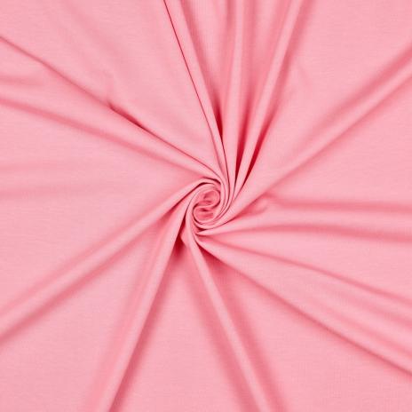 0,5 MTR. ♥  UNI BIO BAUMWOLLJERSEY ROSA ♥