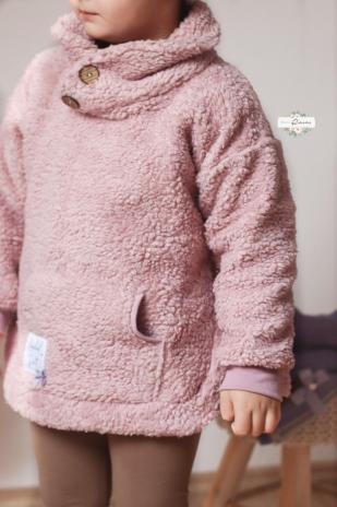 0,5 MTR. ♥ BAUMWOLL TEDDY / ZoTTEL RoSE