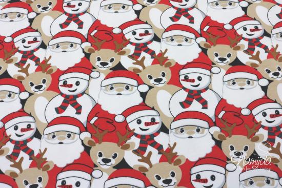 0,5 MTR. ♥ SOFT SWEAT BIG NIKOLAUS PARTY ♥