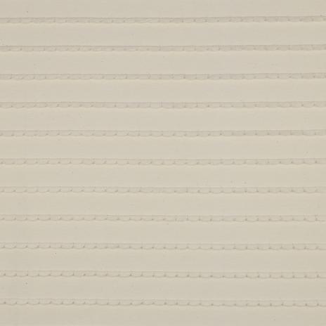 0,5 MTR. ♥ RÜSCHEN JERSEY - NATUR ♥