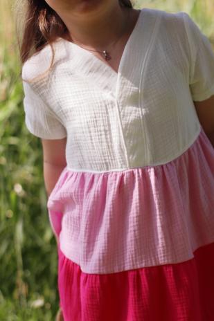 0,5 MTR. ♥ DouBLE GAUZE - Musselin NATURAL - Baumwollstoff ♥