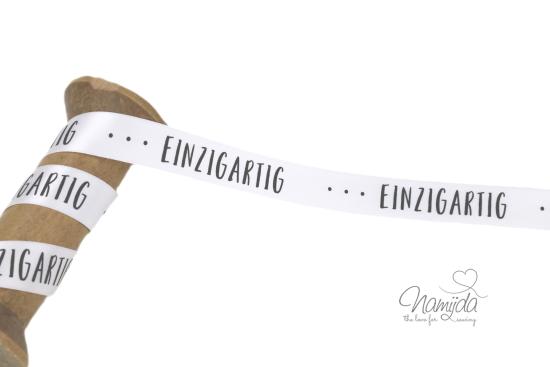 1 MTR - EIGENPRODUKTION HOODIE SATINBaND - ♥ EINZIGARTIG ♥