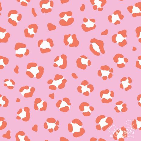 0,5 MTR. LEO LOVE RoSA BAUMWOLL POPELINE