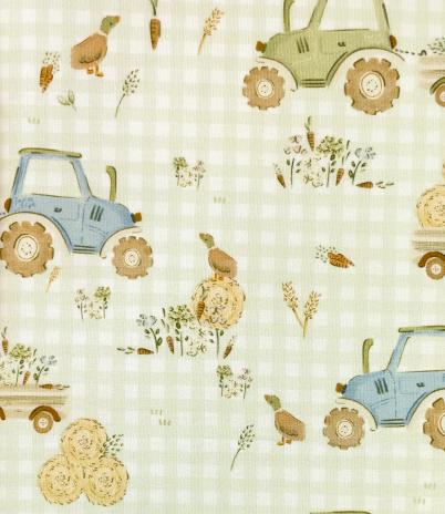 0,50 MTR. ♥ ERNTEZEIT TRAKTOR KAROS JERSEY ♥