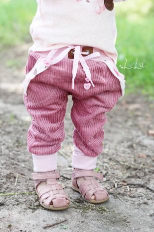 1 STüCK Hoodie Band Flach - CAMOUFLAGE GRAU/RoSA - 1cm