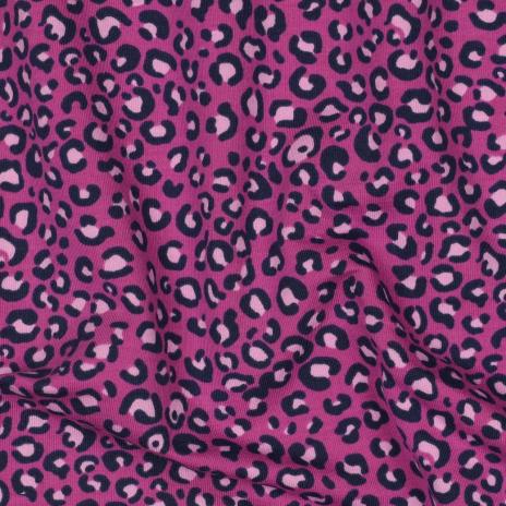 0,50 MTR. LEO KOMBI BOWS ROSA FRENCH TERRY