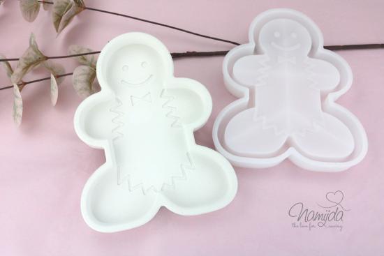 1 STÜCK ♥ GIESSFORM XL LEBKUCHENMANN - 17,5cm x 14cm ♥