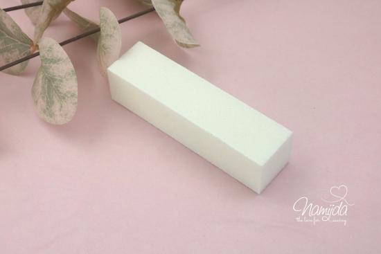 1 STÜCK - SCHLEIFBLOCK WEISS