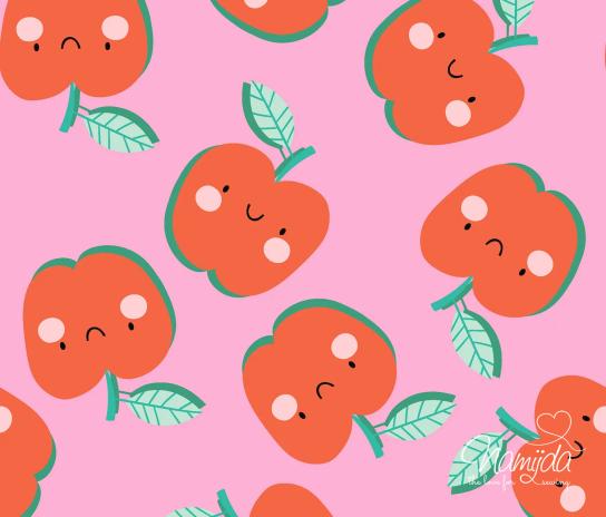 0,50 MTR. SMILING APPLE ROSA JERSEY