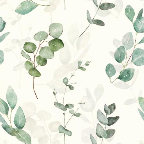 0,5 MTR. ♥ REGENJACKEN STOFF EUKALYPTUS - WASSERDICHT ♥