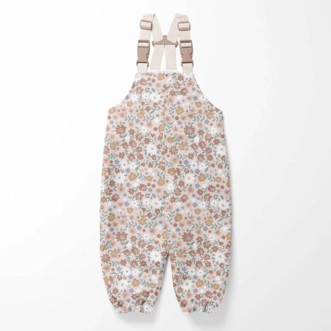 0,5 MTR. ♥ REGENJACKEN STOFF BLUMENWIESE - WASSERDICHT ♥