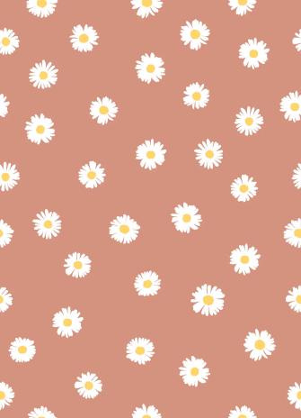 0,5 MTR. ♥ REGENJACKEN STOFF GÄNSEBLÜCHEN APRICOT - WASSERDICHT ♥