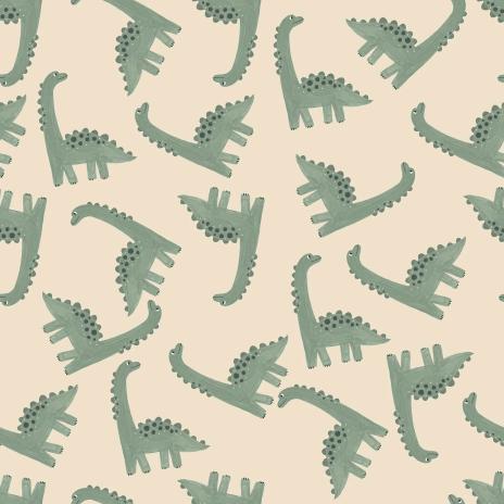 0,5 MTR. ♥ REGENJACKEN STOFF DINOS - WASSERDICHT ♥