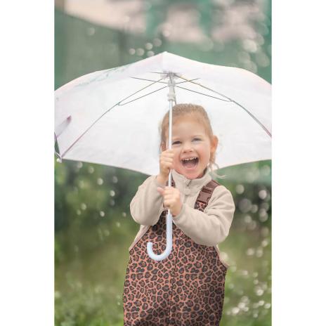 0,5 MTR. ♥ REGENJACKEN STOFF LEO LOVE - WASSERDICHT ♥