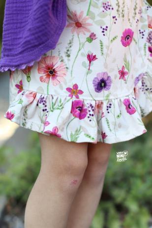 0,50 MTR.  ♥ AQUARELL SUMMER FLOWERFIELD JERSEY