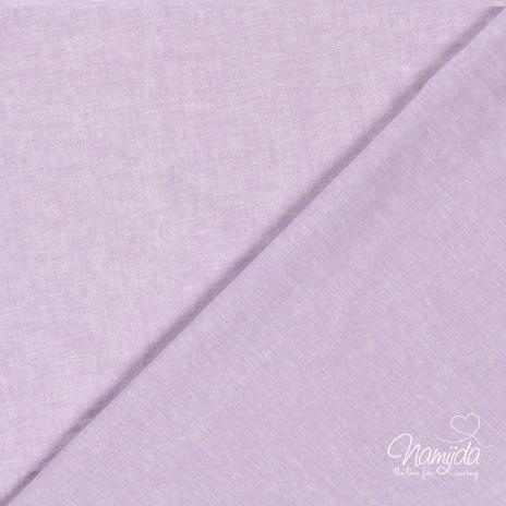 0,5 MTR. ♥ LEINEN FLIEDER MELIERT ♥