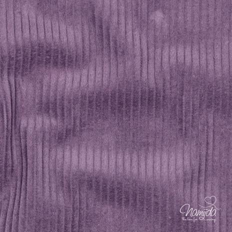 0,50 MTR. ♥ BREITCORD DUSTY LILA ♥