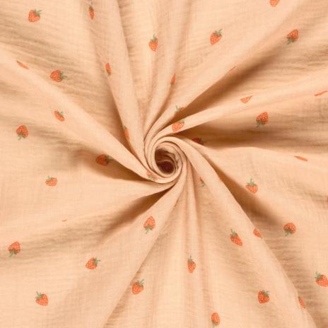 0,5 MTR. ♥ MuSSELIN ERDBEERENTRAUM ♥