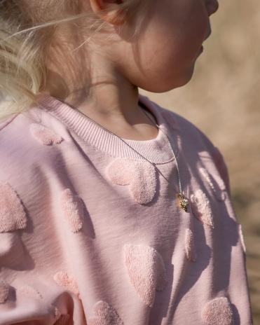 0,5 Mtr. Bündchen - FEINRIPP APRICOT - Schlauch ♥ EXTRABREIT - PASSEND ZUM WINTER SWEAT 6151