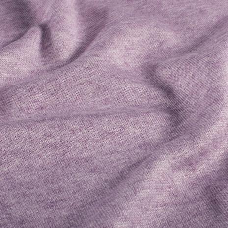 0,5 MTR. ♥ SUPER FLAUSCHIG - WEICHER  STRICKSTOFF FLIEDER MELANGE ♥