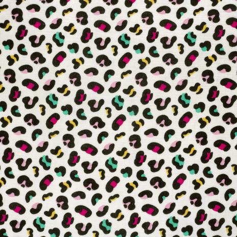 0,5 MTR. ♥ MuSSELIN LEO COLORFUL ♥