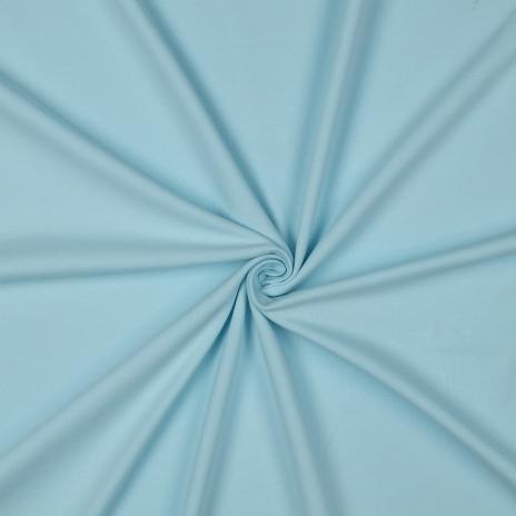 0,5 MTR. ♥ KUSCHLIG WEICHER BIO SoFT SWEAT HeLLBLAU ♥