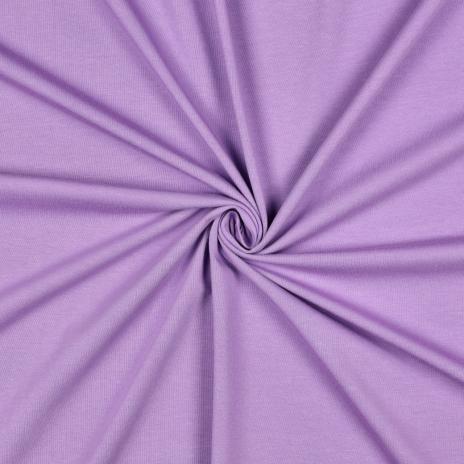 0,5 MTR. ♥  UNI BIO BAUMWOLLJERSEY HELL LILA ♥