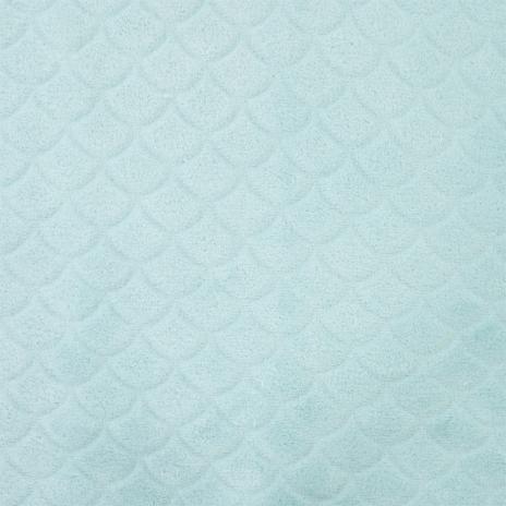 0,5 MTR. ♥ MERMAID FIN FLEECE - DUSTY MINT ♥