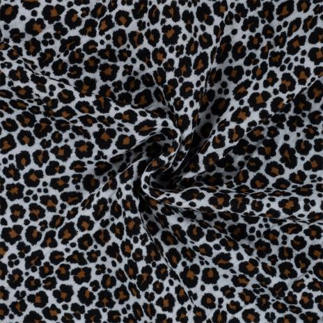 0,5 MTR. ♥ MuSSELIN LEO NATUR ♥