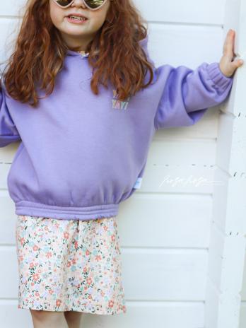 0,50 MTR. ♥ BLOSSOM PASTELL LOVE JERSEY ♥