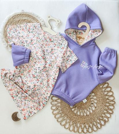0,50 MTR. ♥ BLOSSOM PASTELL LOVE JERSEY ♥
