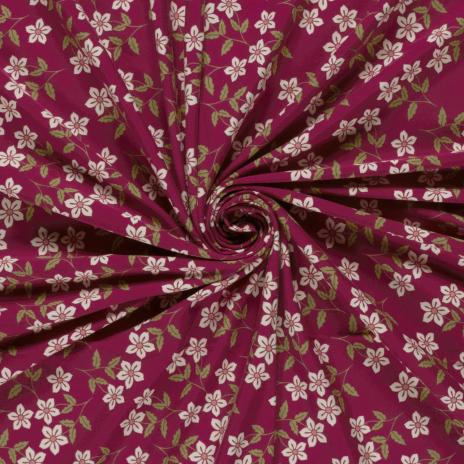 0,50 MTR. ♥ FRÜHLINGS BLÜMCHEN JERSEY ♥