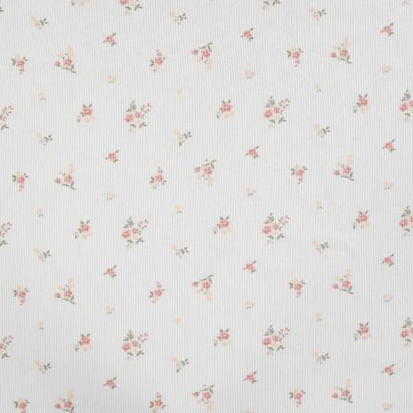 0,5 MTR. ♥ RIPPSTRICK JERSEY STREUBLÜMCHEN ♥