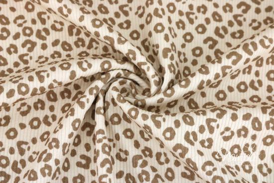 0,5 MTR.  ♥ RIPPSTRICK JERSEY LEO NATURAL ♥