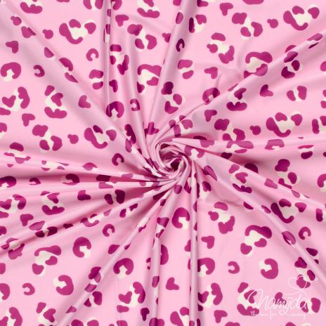 0,5 MTR.  ♥ BADESTOFF LYCRA LEO LOVE PINK UPF50 ♥